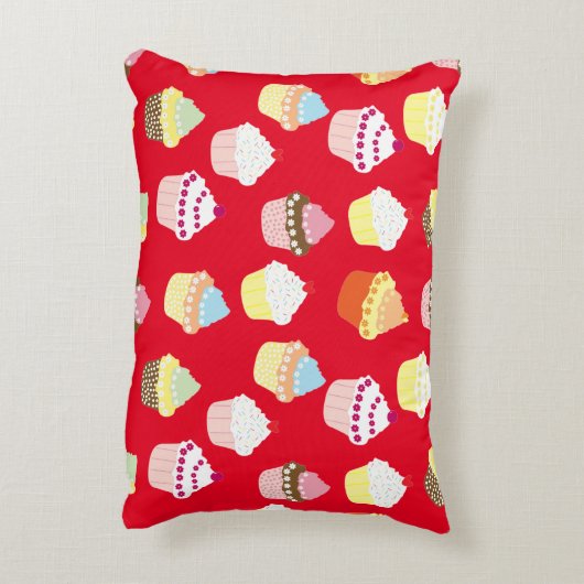 おいしい飾誕生日カップケーキアクセントピロ アクセントクッション (裏面(縦))
