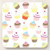 おいしい飾誕生日カップケーキ コースター (正面)