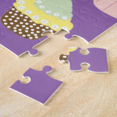 おいしい飾誕生日カップケーキ ジグソーパズル (側面)