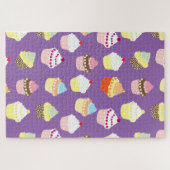 おいしい飾誕生日カップケーキ ジグソーパズル (横)