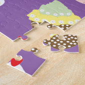 おいしい飾誕生日カップケーキ ジグソーパズル (側面)