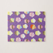 おいしい飾誕生日カップケーキ ジグソーパズル (横)