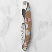 おいしい飾誕生日カップケーキ ソムリエナイフ (正面)