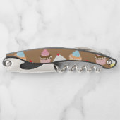 おいしい飾誕生日カップケーキ ソムリエナイフ (正面)