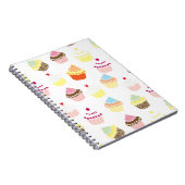 おいしい飾誕生日カップケーキ ノートブック (右側)