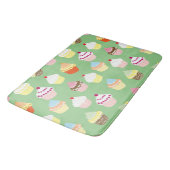 おいしい飾誕生日カップケーキ バスマット (アングル)