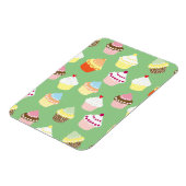 おいしい飾誕生日カップケーキ マグネット (左側)