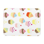 おいしい飾誕生日カップケーキ マグネット (横)