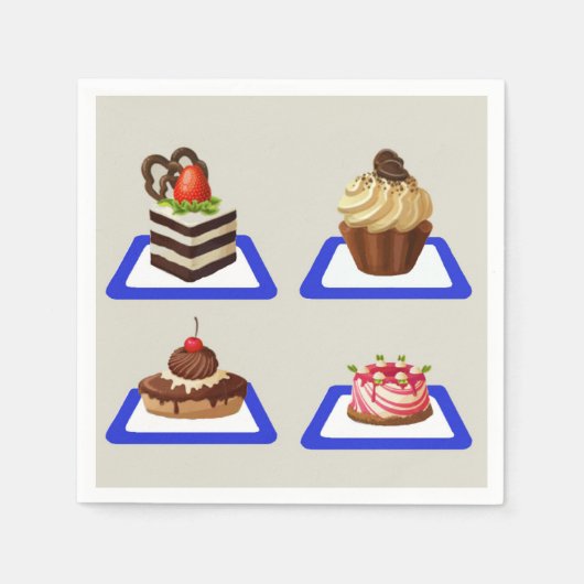 おいしい スタンダードカクテルナプキン (正面)