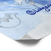 おいしい!パンフランスのローフポスタープリント ポスター (角)