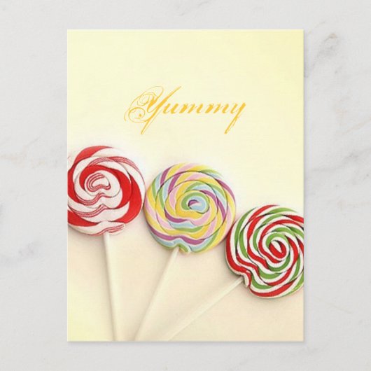 おいしい ポストカード (正面)