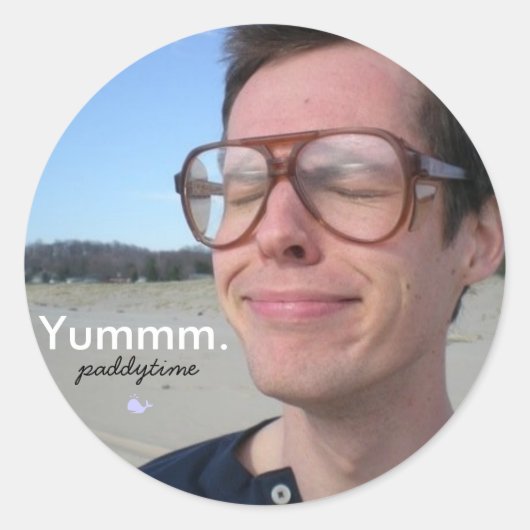 おいしい ラウンドシール (正面)