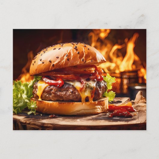 おいしいBBQビーフを堪能しよう ポストカード (正面)