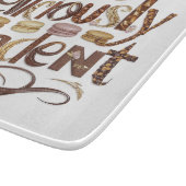 おいしくデカデントケーキ&チョコレートデザイン カッティングボード (角)