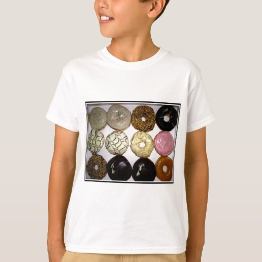 おいしく甘いドーナツ Tシャツ (正面)