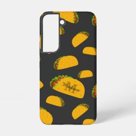 おいしそうなタコスパターン モノグラム SAMSUNG GALAXY S22ケース