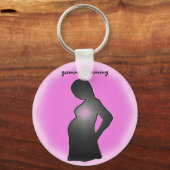 おいしそうなママ キーホルダー (正面)