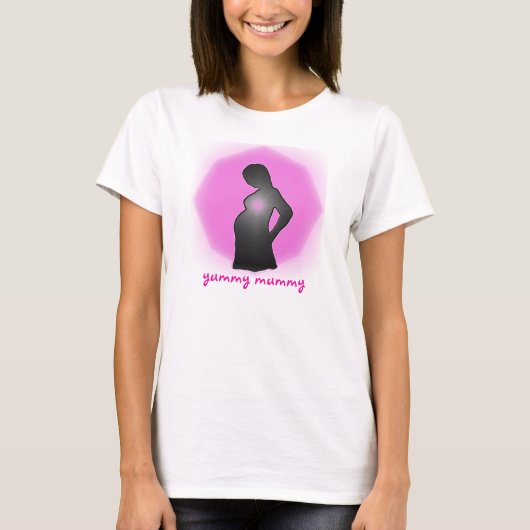 おいしそうなママ Tシャツ (正面)