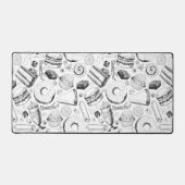 おいしそうな柄 デスクマット (正面)