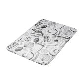 おいしそうな柄 バスマット (アングル)