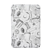 おいしそうな柄 バスマット (正面縦)