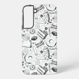 おいしそうな柄 SAMSUNG GALAXY S22+ケース