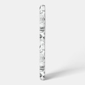 おいしそうな柄 SAMSUNG GALAXYケース (左側面)