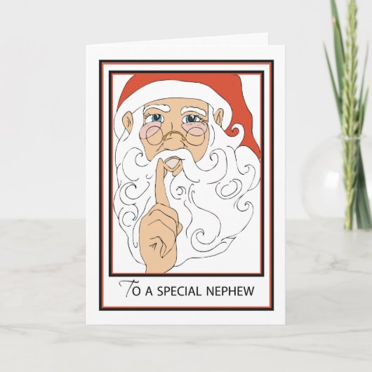 おいちゃんと楽しいサンタクロース シーズンカード (正面)