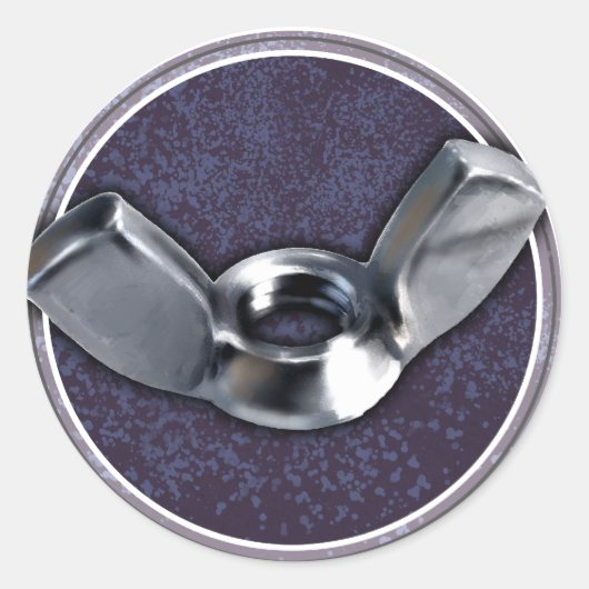 おいウィンナッツ！ ラウンドシール (正面)