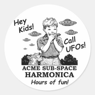 おいキッズ！UFOを呼べ！ ラウンドシール