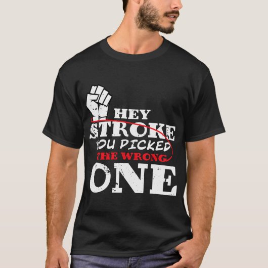 おいストローク間違った1ストローク待って Tシャツ (正面)