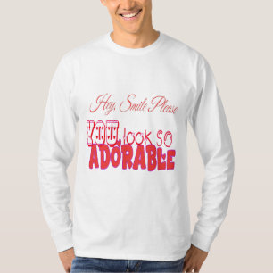 おいスマイルだ Tシャツ