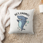 おいチャムズトゥーおもしろいシャークパン クッション (ブランケット)