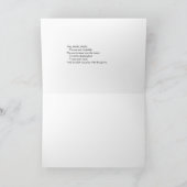 おいバイオリンの音と猫をディドル カード (内部)