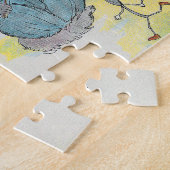 おいバイオリンの音と猫をディドル ジグソーパズル (側面)