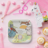 おいバイオリンの音と猫をディドル ペーパープレート (パーティー)