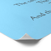 おいバイオリンの音と猫をディドル ポスター (角)