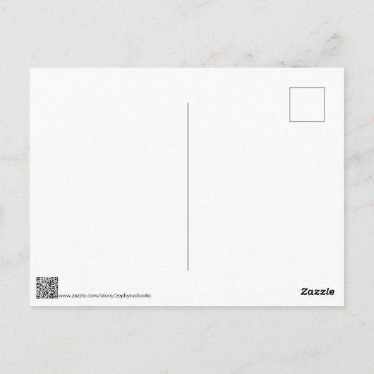 おいバイオリンの音と猫をディドル ポストカード (裏面)