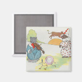 おいバイオリンの音と猫をディドル マグネット (正面/裏面)