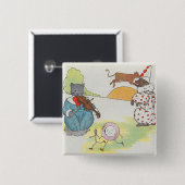 おいバイオリンの音と猫をディドル 缶バッジ (正面&裏面)