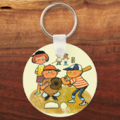 おいバッター！ キーホルダー (正面)