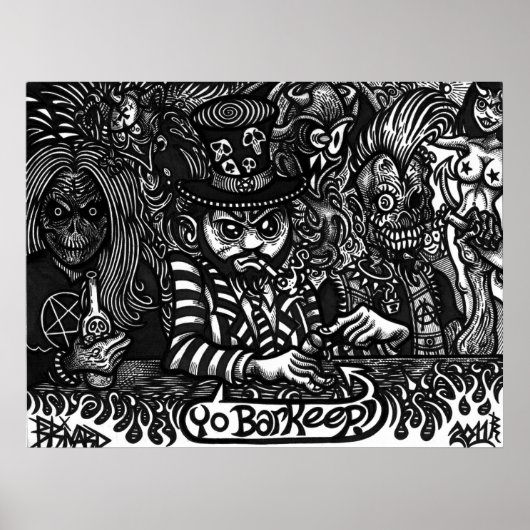 「おいバーテン!」 ポスター (正面)