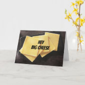 **おいビッグ***お祝いカード カード (黄色い花)