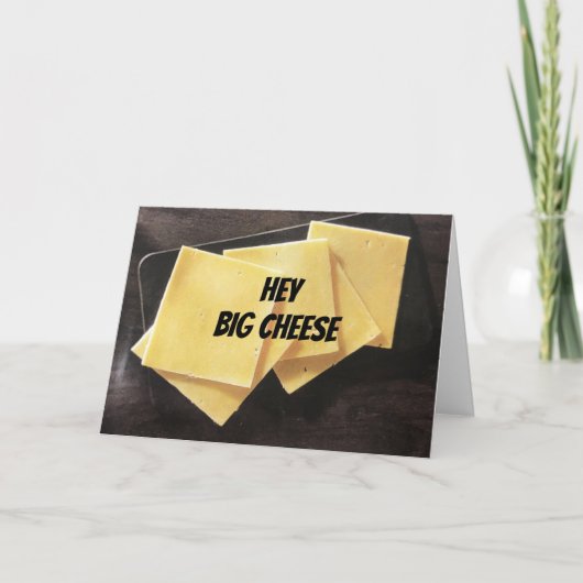 **おいビッグ***お祝いカード カード (正面)