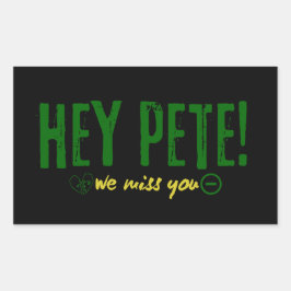 おいピート恋しく思お前 長方形シール