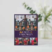 おいブー!ハロウィン不気味家族の写真 シーズンポストカード (スタンド正面)