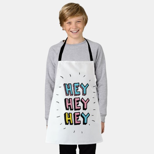 おいヘイ エプロン (着用した状態)