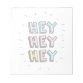 おいヘイ ノートパッド (正面)