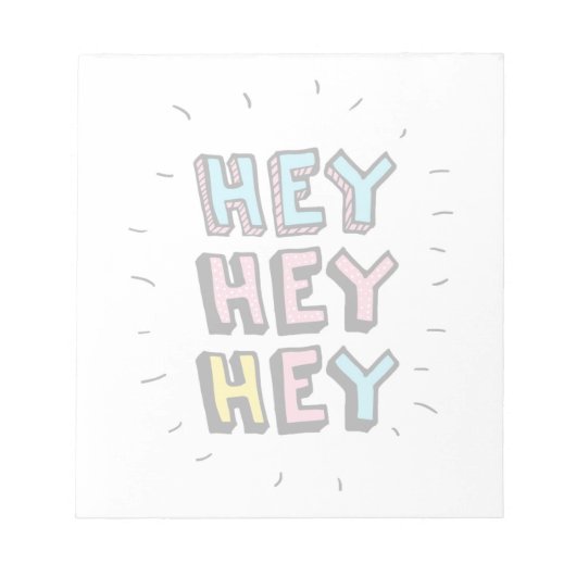 おいヘイ ノートパッド (正面)