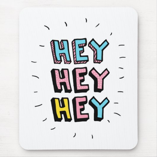 おいヘイ マウスパッド (正面)